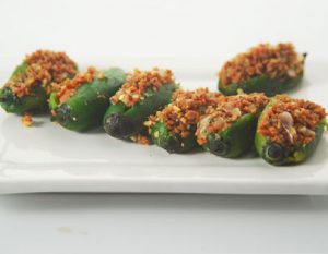 Sausage Stuffed Chillies