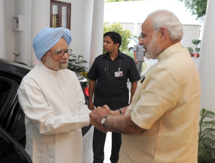 modi manmohan singh 27 may 2015