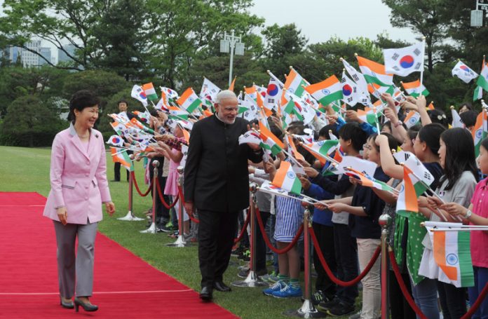 modi seoul