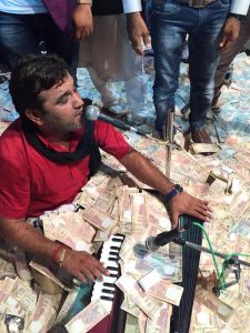 KIRTIDAN GADHVI's songs get Rs.45 million donations! Photo: IANS