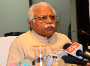 File photo of Haryana Chief Minister Manohar Lal Khattar