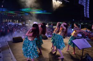 Dance and lasers at Bollywood Monster Mashup Photo: IANS