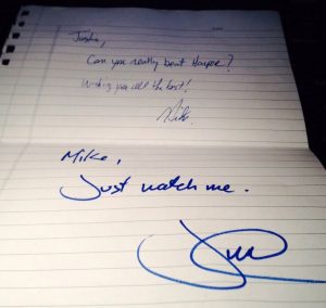 Justin Trudeau's 2013 'Just watch me' note fetches $12,000 on eBay