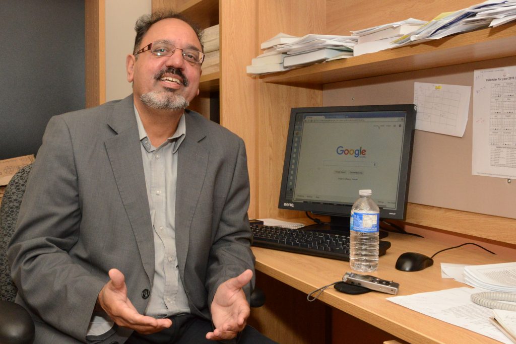 Dr. Shinder Purewal, Professor of Political Science at Kwantlen Polytechnic University. Photo by Ray Hudson