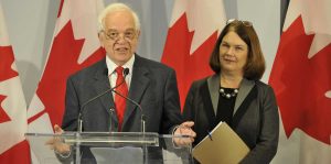 John McCallum, Minister of Immigration, Refugees and Citizenship and Jane Philpott, Chair of the Ad Hoc Cabinet Committee on Refugees and Minister of Health provide a year-end update on Canada’s plan to resettle 25,000 Syrian refugees – Mississauga, ON
