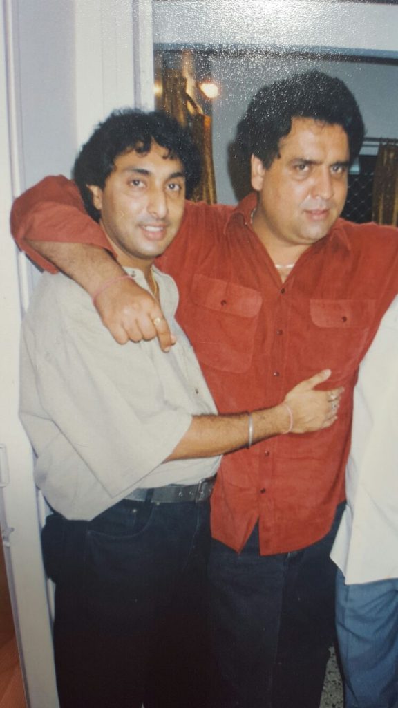 Deepak Grewal on right with Realtor Baljit Kainth.