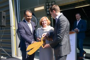 Minister Amrik Virk, Mayor Linda Hepner and Sundance CEO, David Ellison officially launch Surrey’s own major film studio. Photos: By Ray Hudson