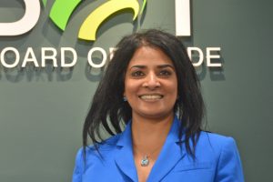 Anita Huberman, CEO Surrey Board of Trade, Hon. Captain, Royal Canadian Navy.