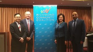 From L-R: Chak Au, Ken Johnston, Melissa Zhang, and Parm Bains.