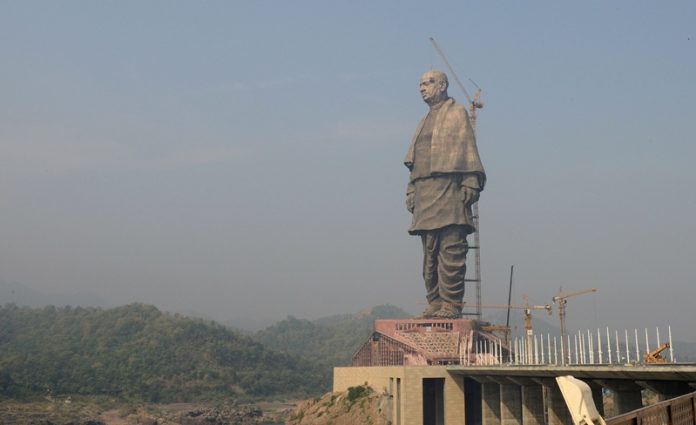 INDIA-POLITICS-STATUE-HISTORY
