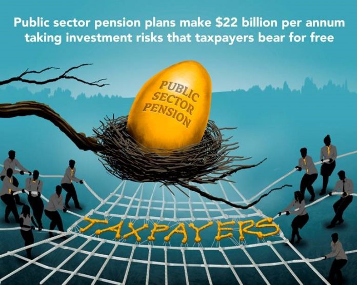 VANCOUVER—Government employees don’t pay the full cost of their defined