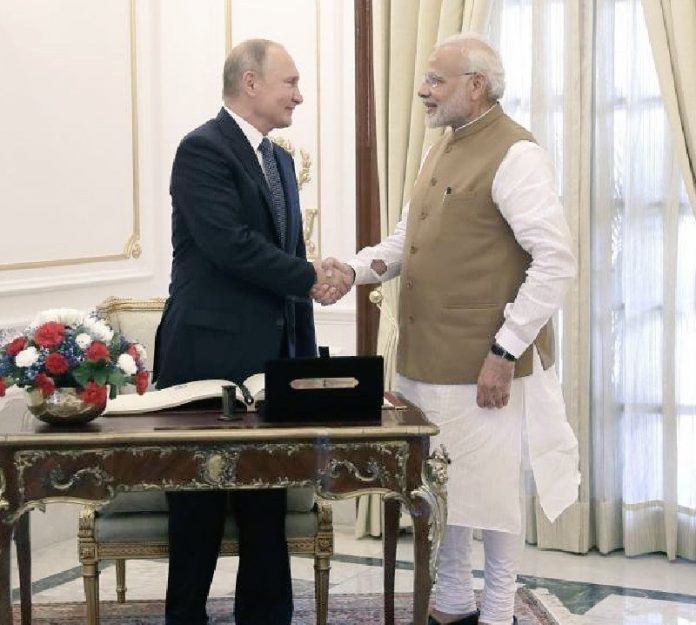 Russia on Friday announced its highest order -- the Order of St Andrew the Apostle -- for Prime Minister Narendra Modi for