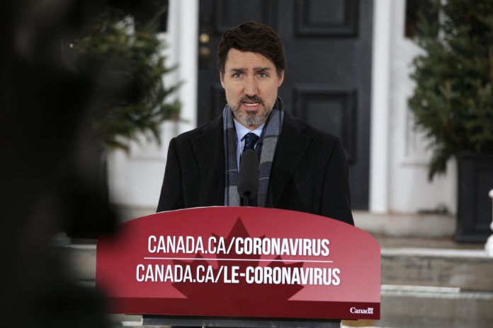 CANADA-HEALTH-VIRUS-TRUDEAU